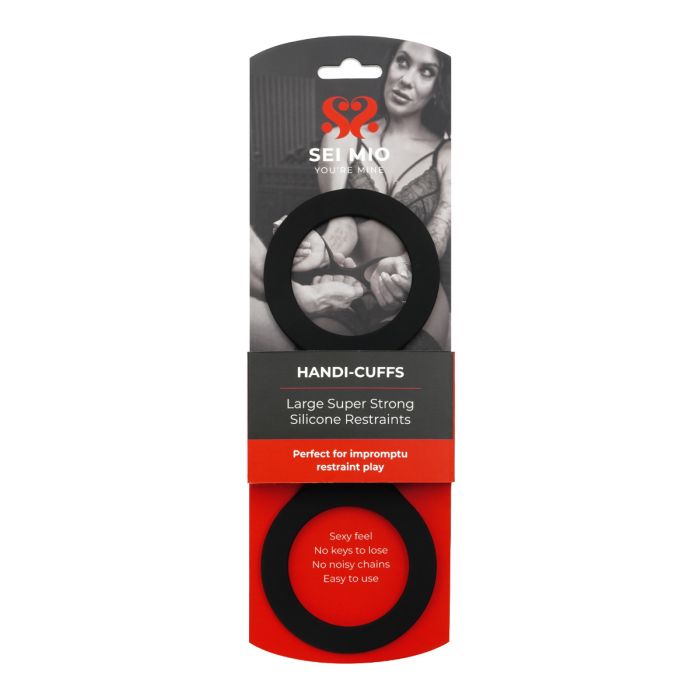 SEI MIO Large Super Strong Silicone Restraint Cuff