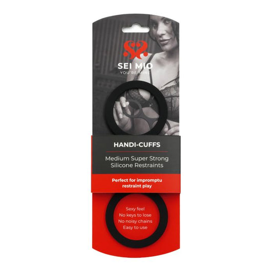 SEI MIO Medium Super Strong Silicone Restraint Cuf