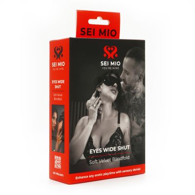 SEI MIO Soft Velvet Blindfold