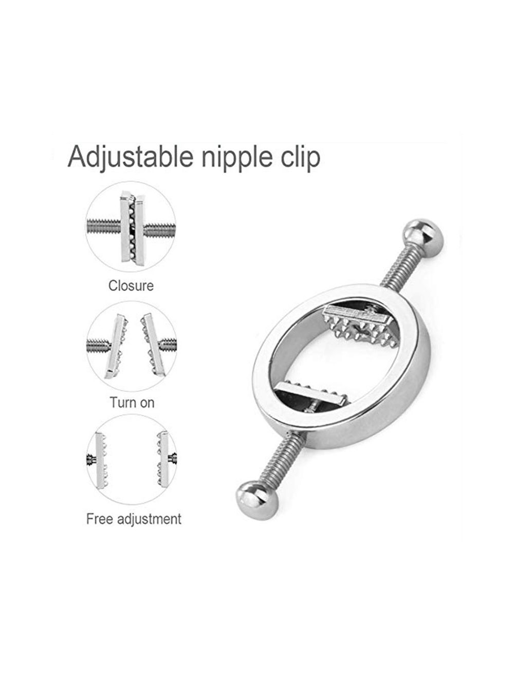 Fixxx Steel Nipple Clamps