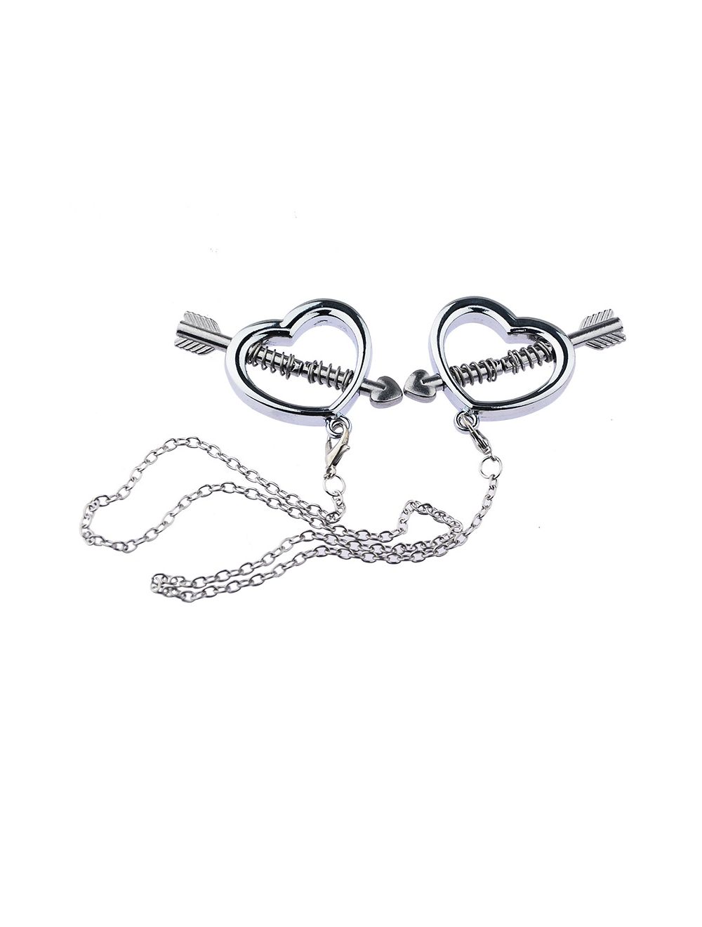 Fixxx Steel Heart Nipple Clamps