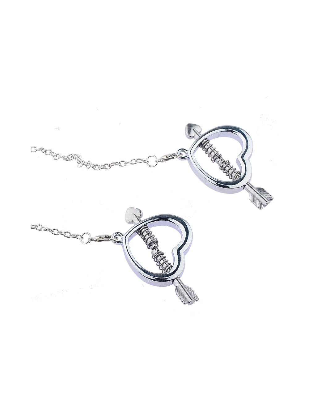 Fixxx Steel Heart Nipple Clamps