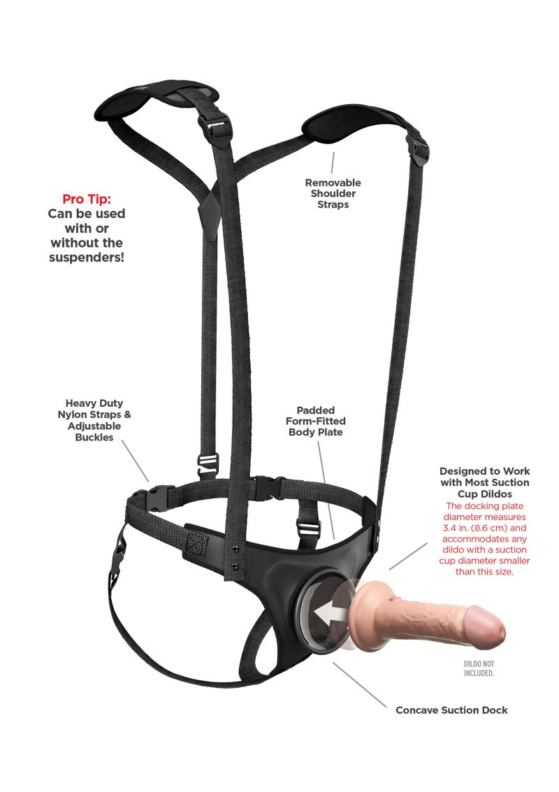 Bodydock Strap-on Suspenders