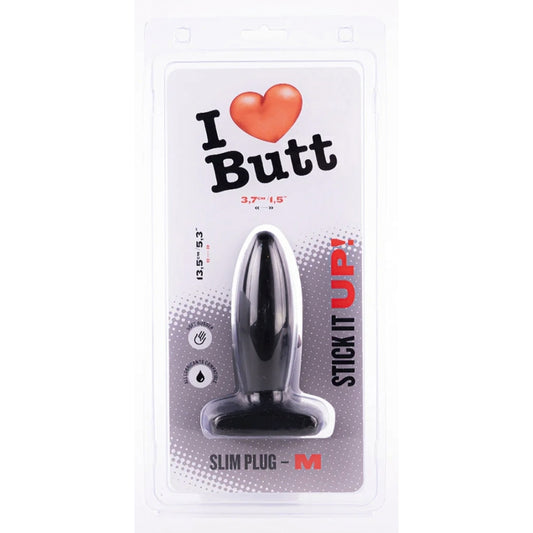 I Love Butt Plug Slim Medium