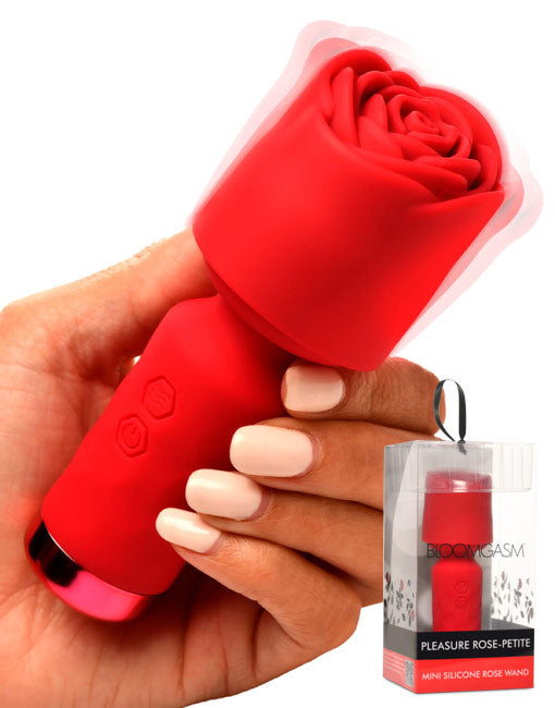 ** Bloomgasm Pleasure Rose Petite Mini Silicone Rose