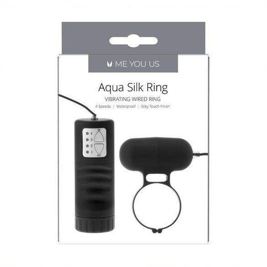 Me You Us - Aqua Silk Ring
