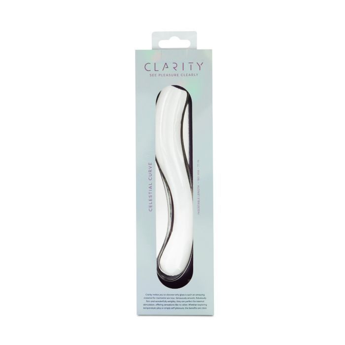 ** Clarity - Glass Dildo - Celestial Curve