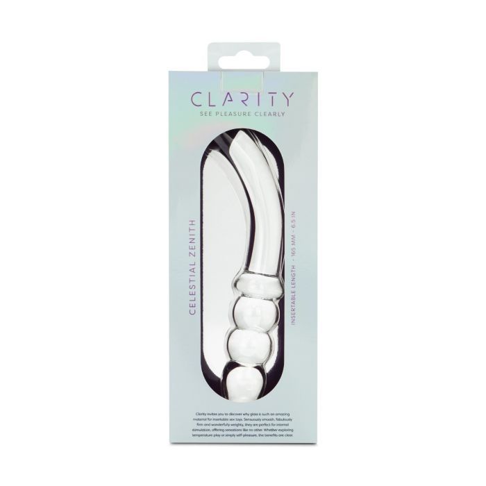 ** Clarity - Glass Dildo - Celestial Zenith
