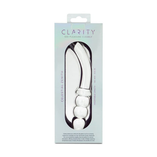** Clarity - Glass Dildo - Celestial Zenith