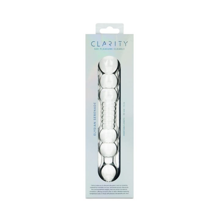 ** Clarity - Glass Dildo - Elysian Serenade