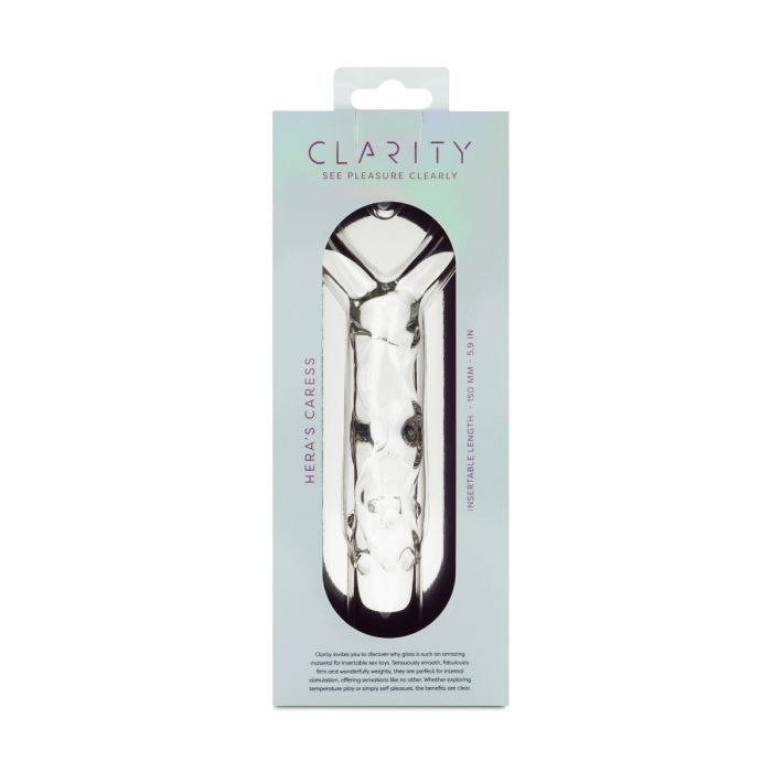 ** Clarity - Glass Dildo - Heras Caress