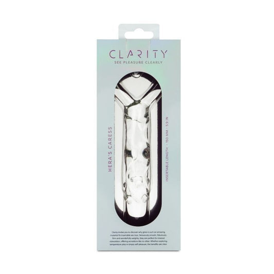 ** Clarity - Glass Dildo - Heras Caress
