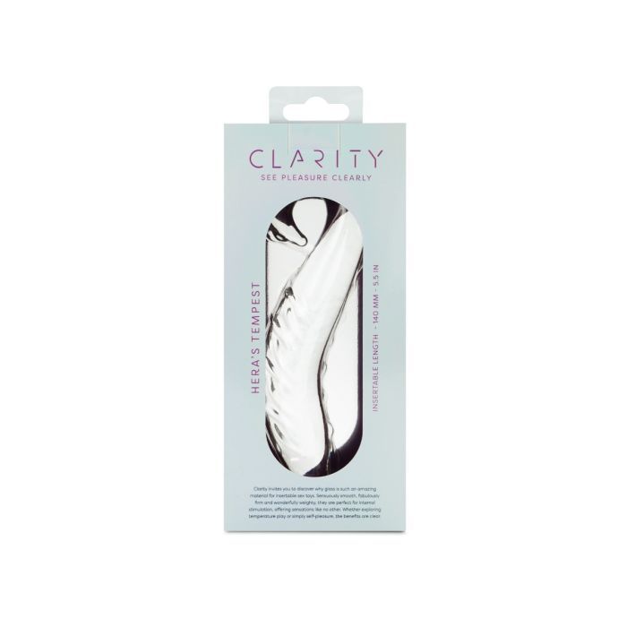** Clarity - Glass Dildo - Heras Tempest