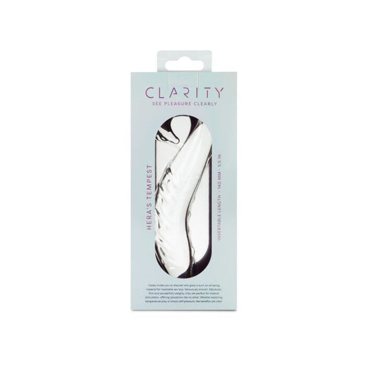** Clarity - Glass Dildo - Heras Tempest