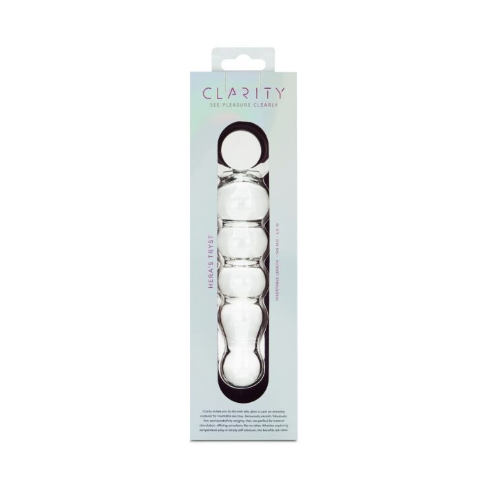 ** Clarity - Glass Dildo - Heras Tryst