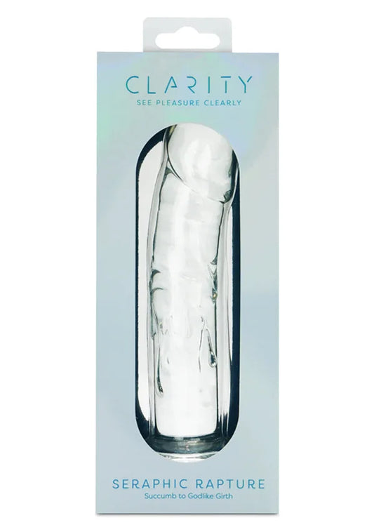 ** Clarity - Glass Dildo- Seraphic Rapture