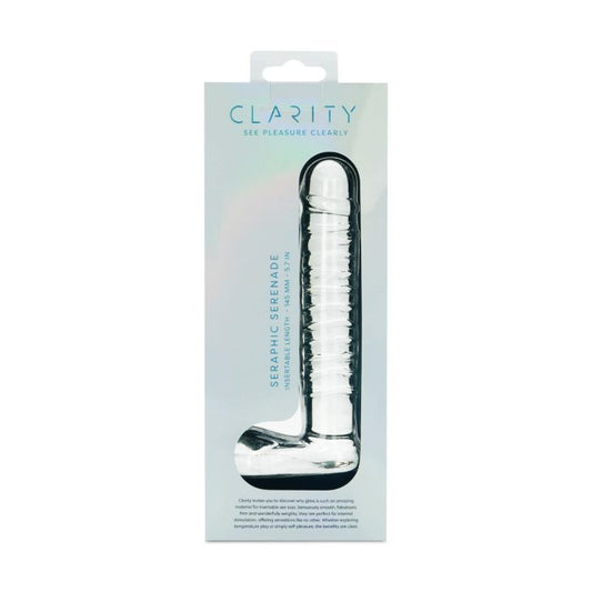 ** Clarity - Glass Dildo - Seraphic Serenade