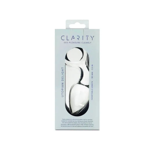 ** Clarity - Glass Dildo - Utopian Delight