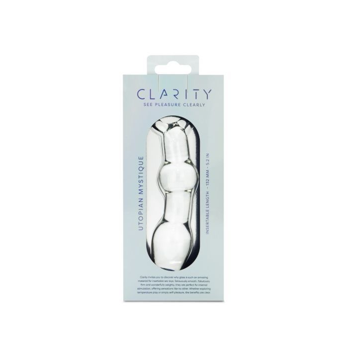 ** Clarity - Glass Dildo - Utopian Mystique