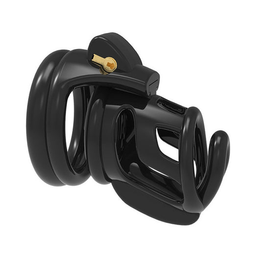 Gest Lock chastity cage 7.5 x 3cm Black