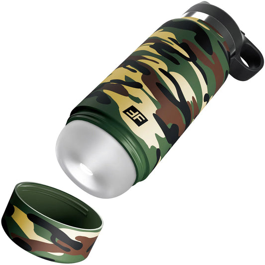PDX Plus Fap Flask - Happy Camper Discreet Stroker