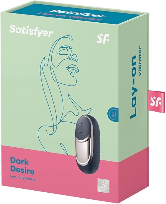 Satisfyer Dark Desire lay on vibe