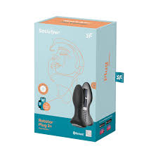 Satisfyer Rotator Plug 2+ Black