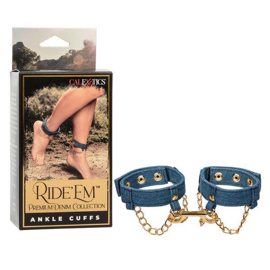 Ride Em Denim Ankle Cuffs