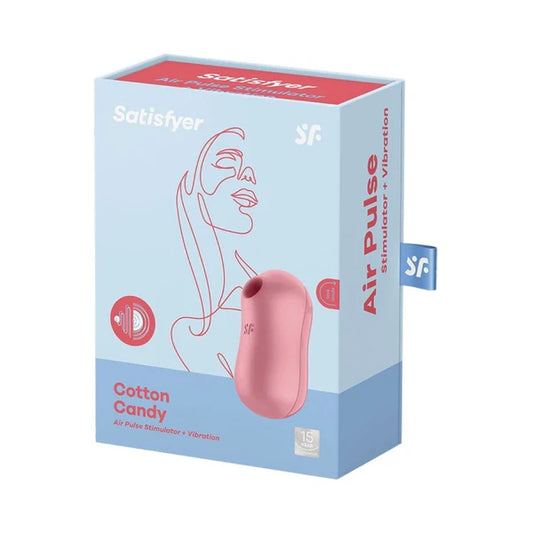 ** Satisfyer Cotton Candy Air Pulse Vibrator Light