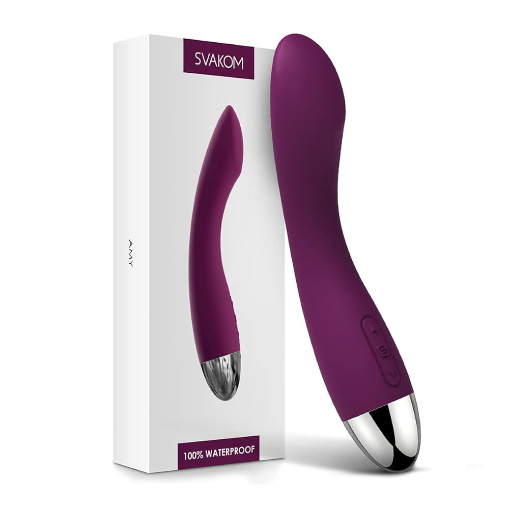 Svakom Amy 2 G-Spot and Clitoral Vibrator Lilac Iv