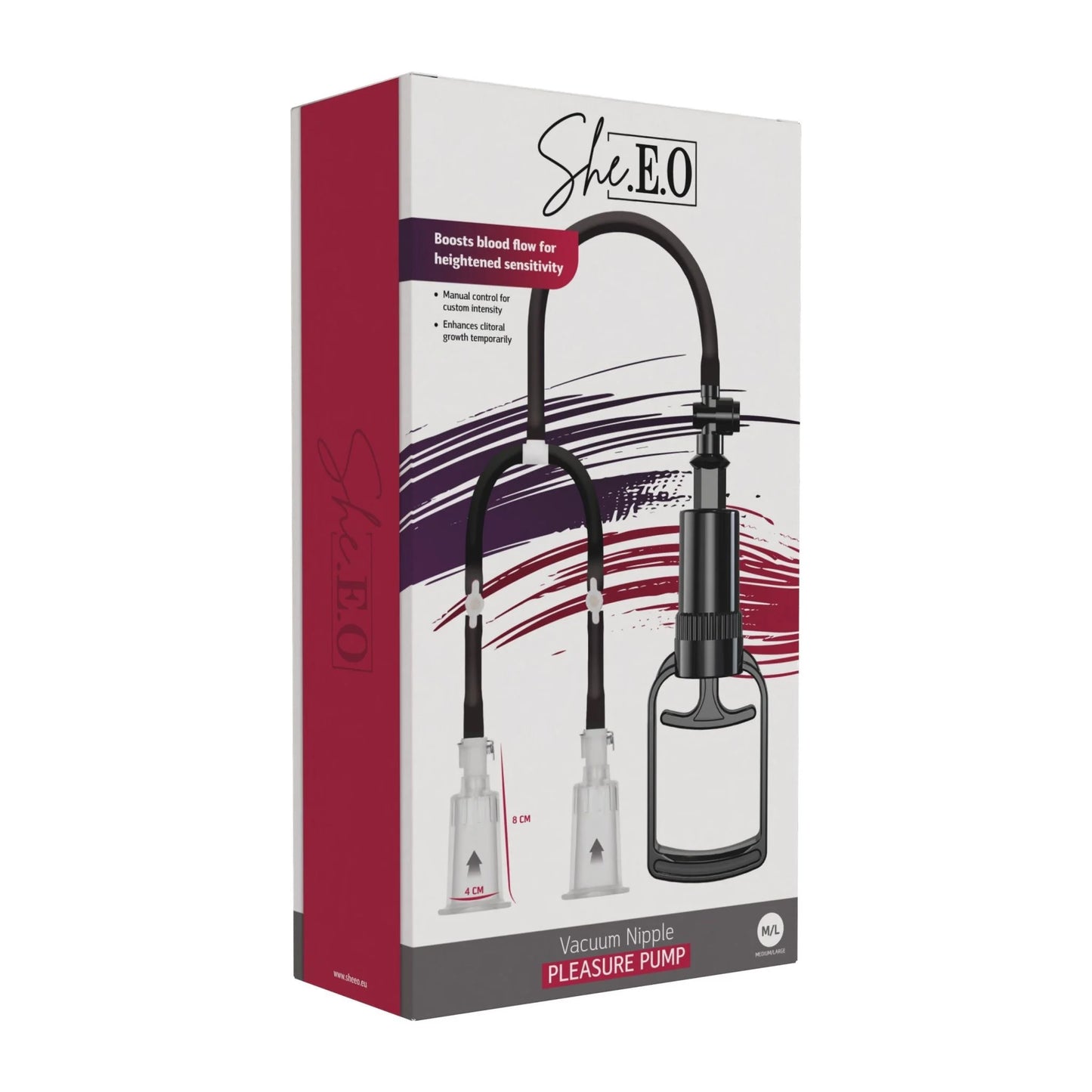 Vacuum Nipple Pleasure Pump S/M