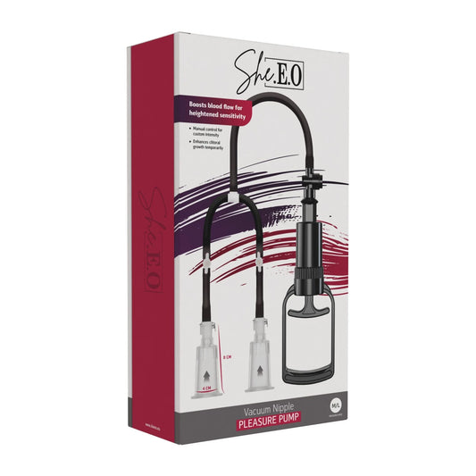 Vacuum Nipple Pleasure Pump S/M