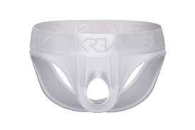 U-Style V-Brief - White Shimmer - L