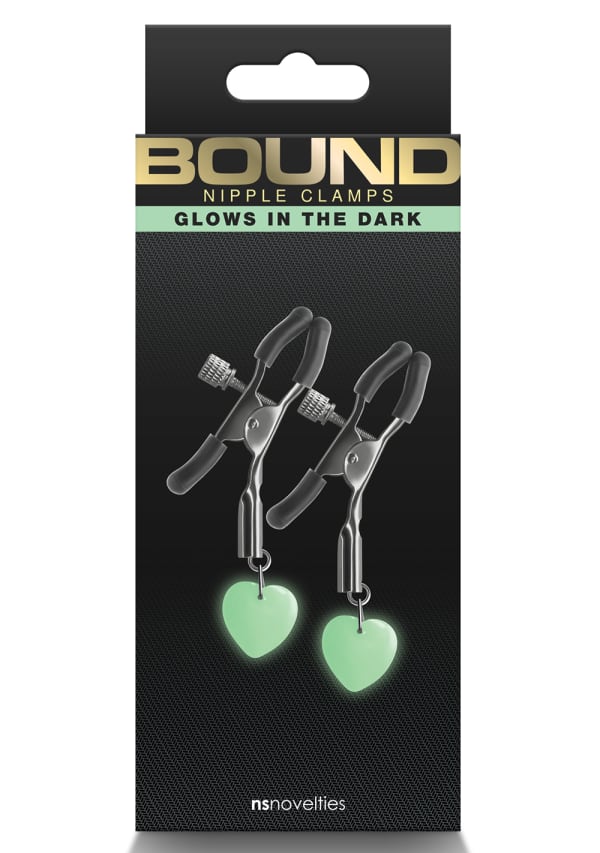 BOUND Nipple Clamps G3 Glow in the Dark