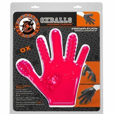 Oxballs - Finger Fuck Glove - HotPink