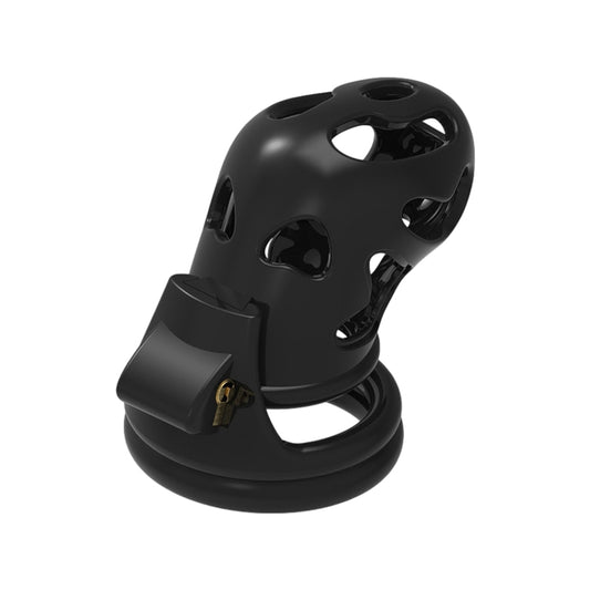 Ghost chastity cage 10 x 3cm Black