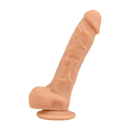 LJ 8 Inch Realistic Silicone Dildo