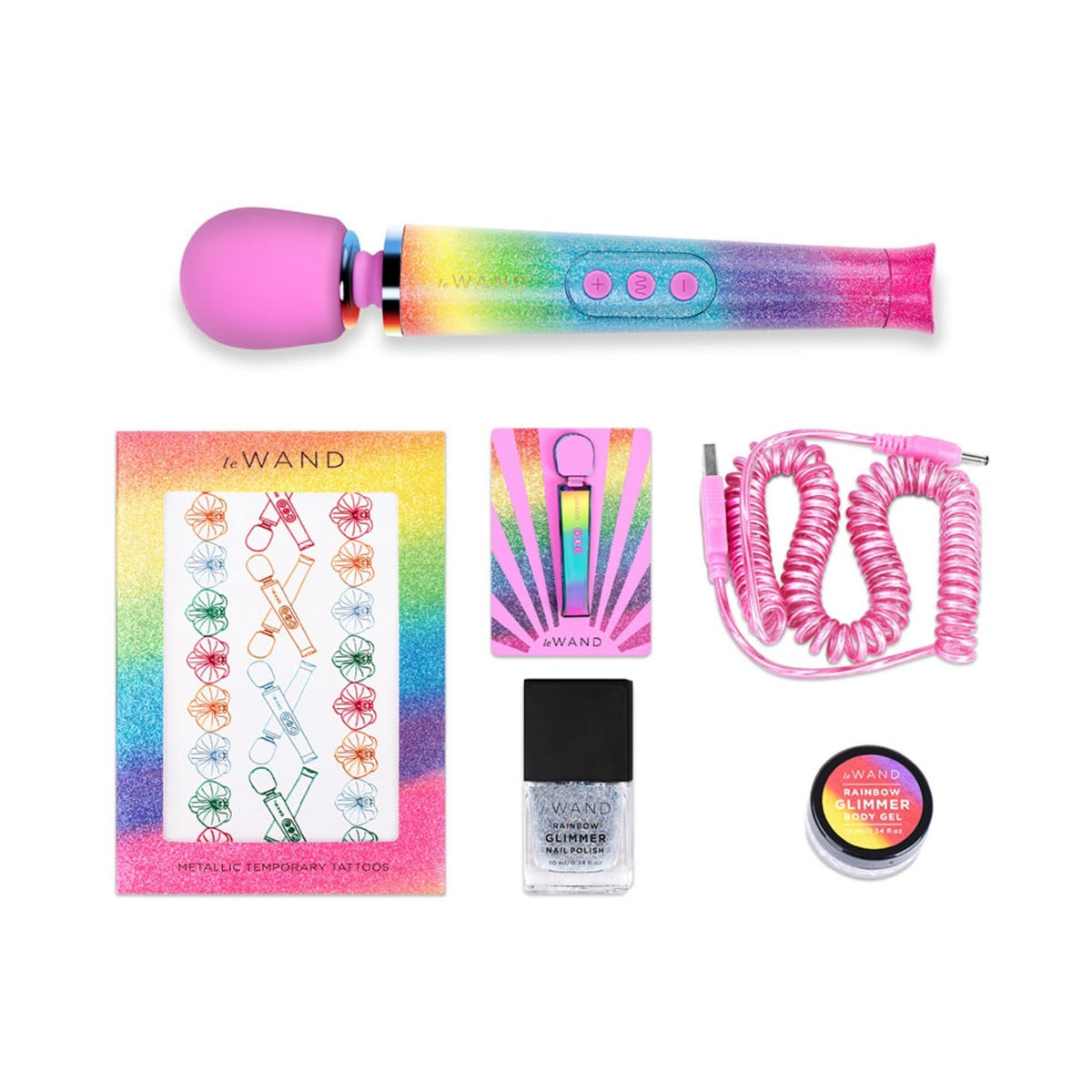 Le Wand Vibrating Massager Rainbow