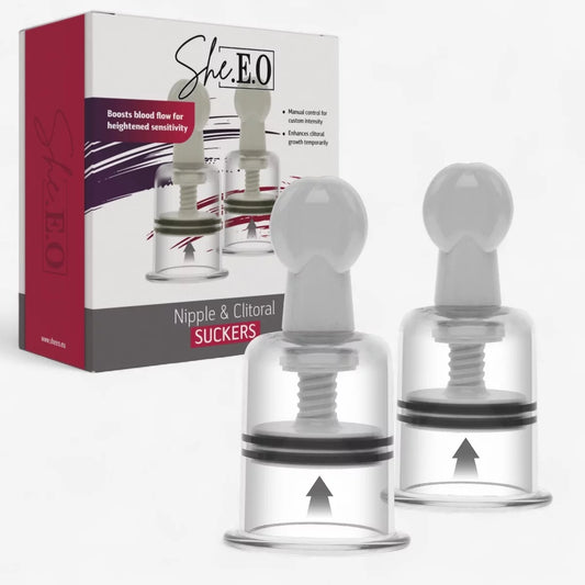 Nipple & Clitoral Suckers M/L