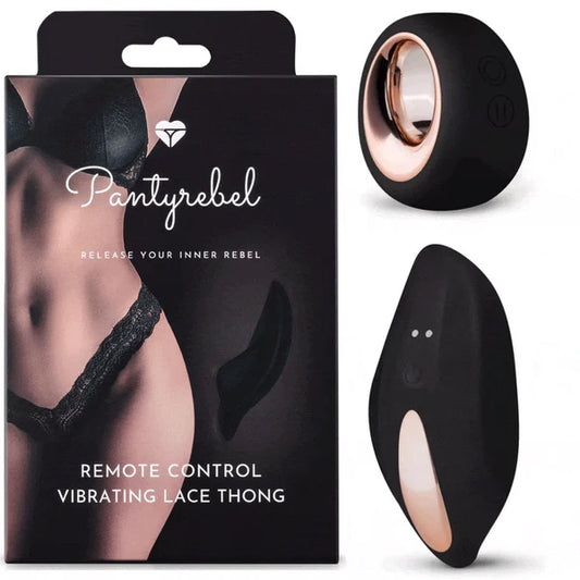 Panty Rebel Remote Control Vibrating Tanga S-L Siz
