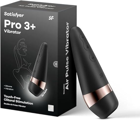 Satisfyer Pro 3+ Vibrator Black
