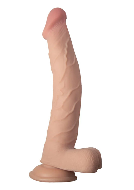 RealCocks Dual Layer Bendable Dildo 7.5 Inch Vanil