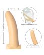 CALEXOTICS Accommodator Latex Dong Ivory