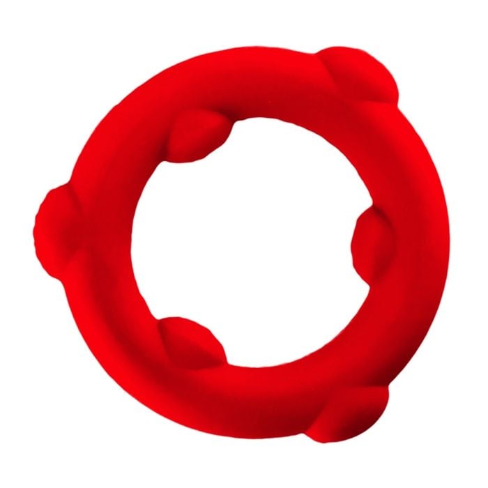 Oxballs SPINNER single silicone ring RED SILICONE