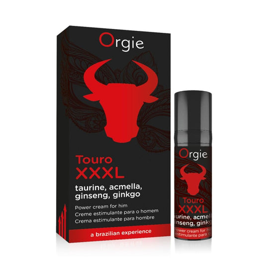 Orgie Touro XXXL Erection Enhancer and Enlarger Cream 15ml