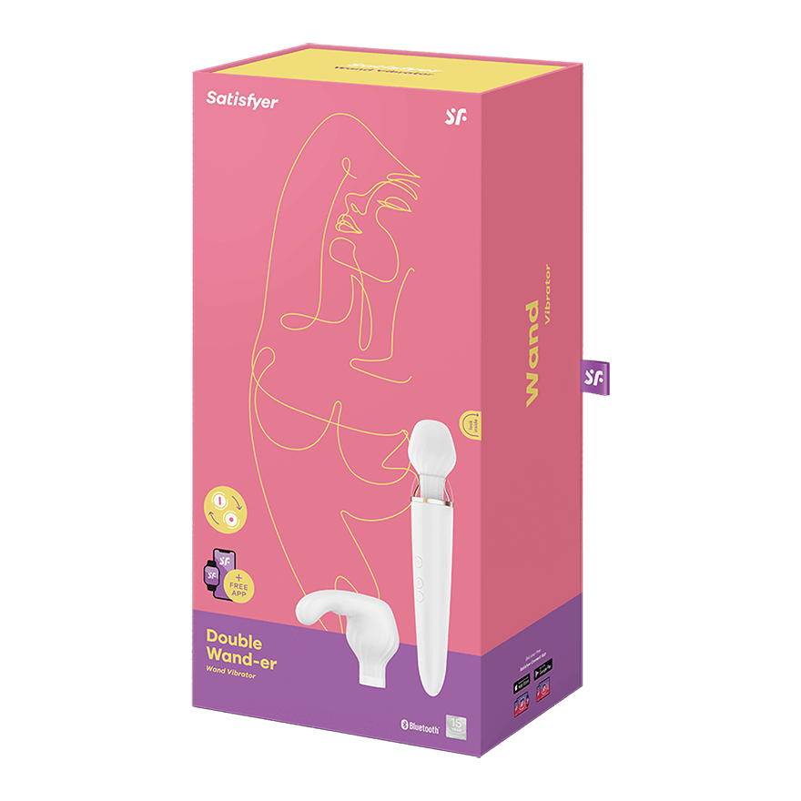 Satisfyer Double Wand-er white