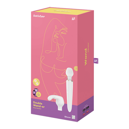 Satisfyer Double Wand-er white