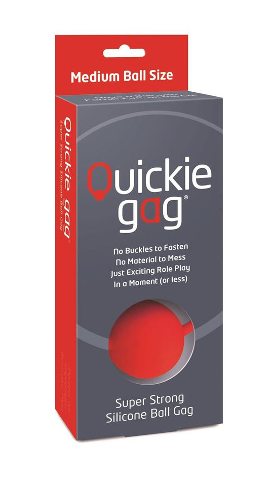 Quickie Gag - Medium Red