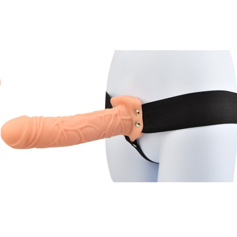 Loving Joy - Hollow Strap On 8 Inch - Light