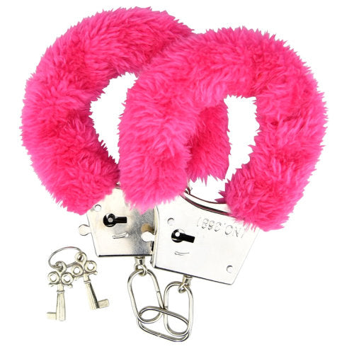 Loving Joy - Furry Handcuffs - Pink